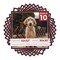Dark Red Suede Mat Board for 32x32 Frames - Fits 30x30 Photos